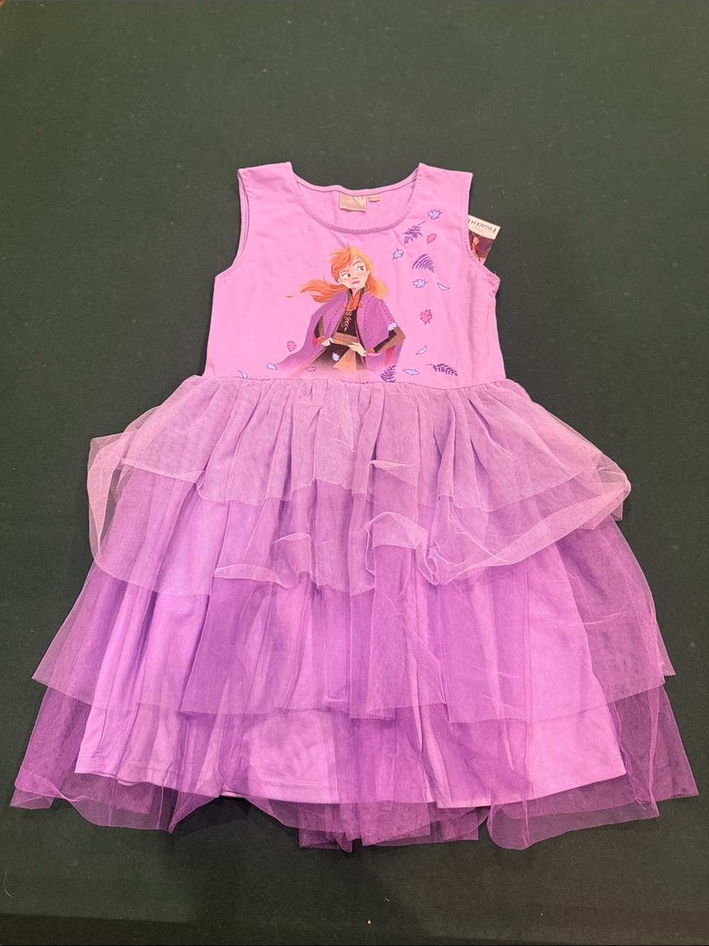 MAD Engine Purple Anna Tulle Party Dress